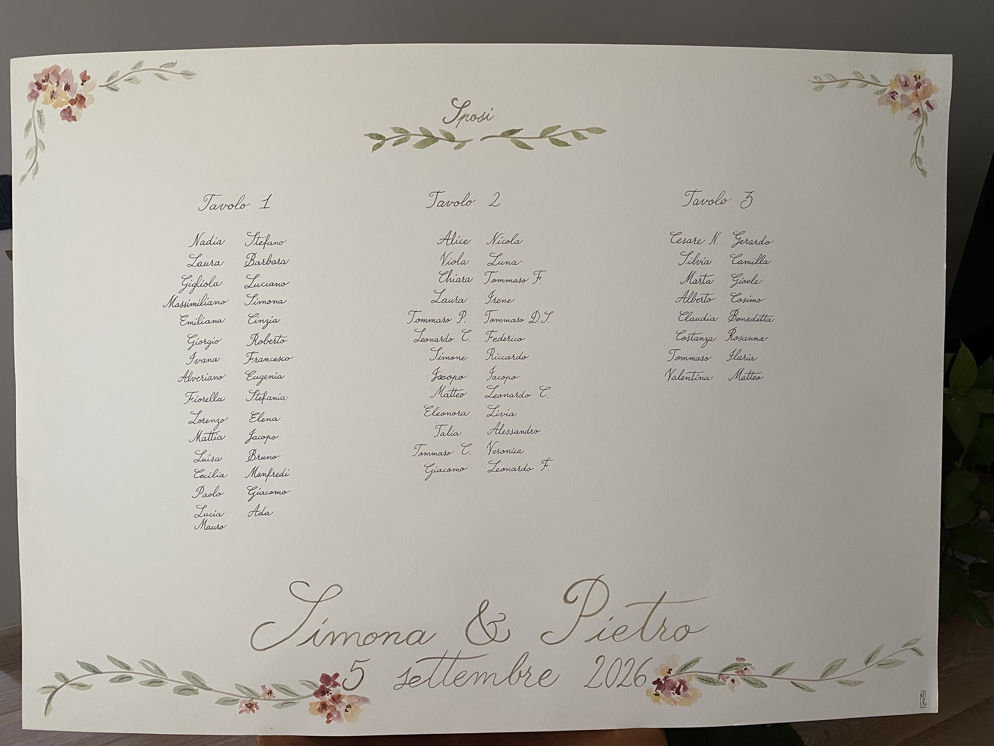 Elite Table Plan